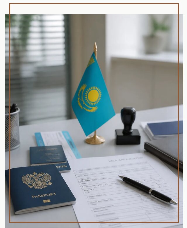 Оформление визы в Казахстан для поездки и работы в Кинели