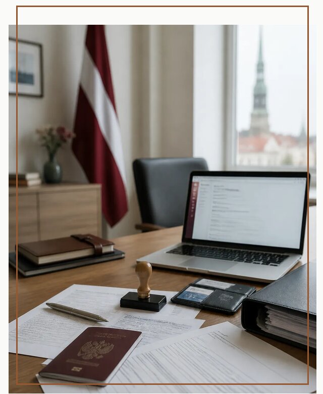 Оформление вида на жительство в Латвии под ключ в Кинели