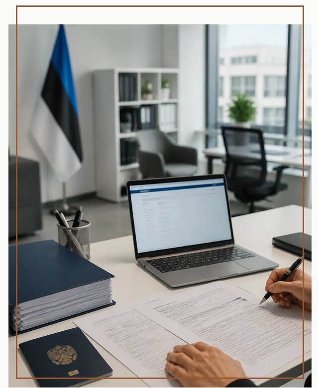 Оформление ВНЖ в Эстонии для переезда и легального проживания в Кинели
