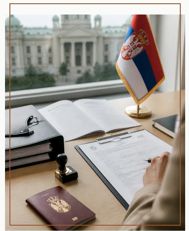 Оформление гражданства Сербии под ключ для переезда в Кинели